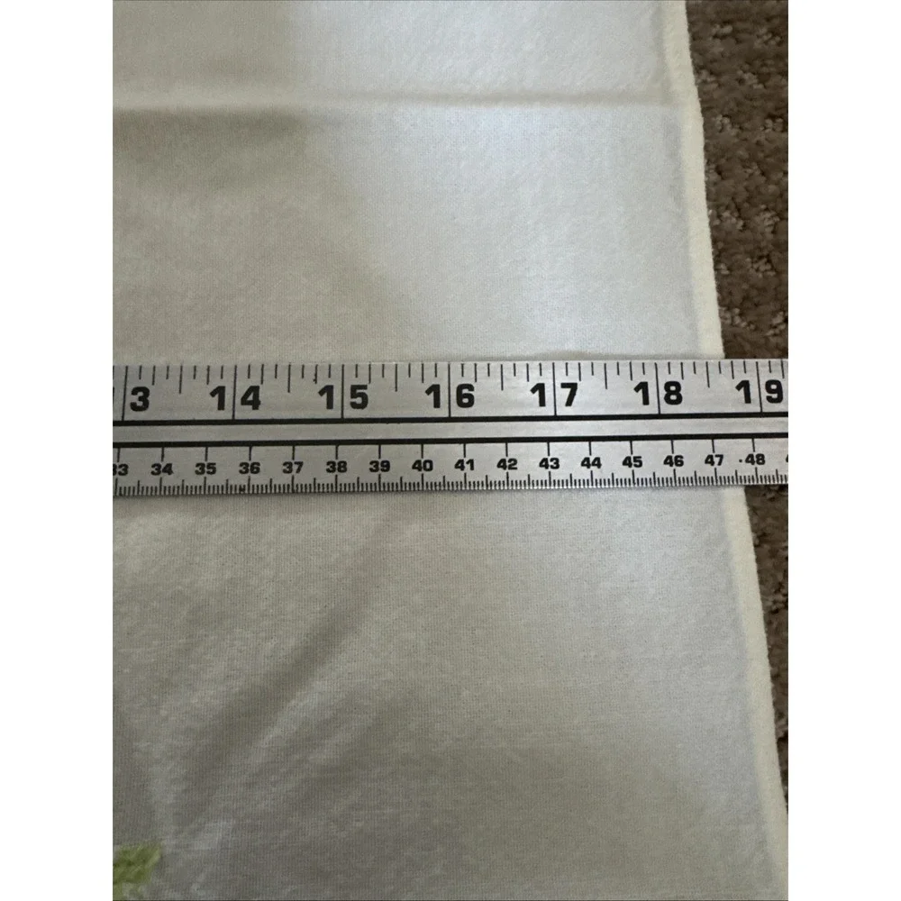Handmade Kitchen/Dish/Tea Towel Hand Embroidered Floral vintage Granny Core Home